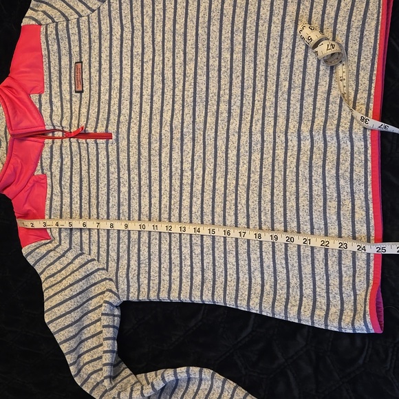 Vineyard Vines Striped 1/4 Zip Pullover Shep Shirt - Picture 15 of 15